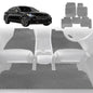 6D Diamond Car Floor Mats for Kia Stinger 2017-Current-Full Set-Grey-Outback GT