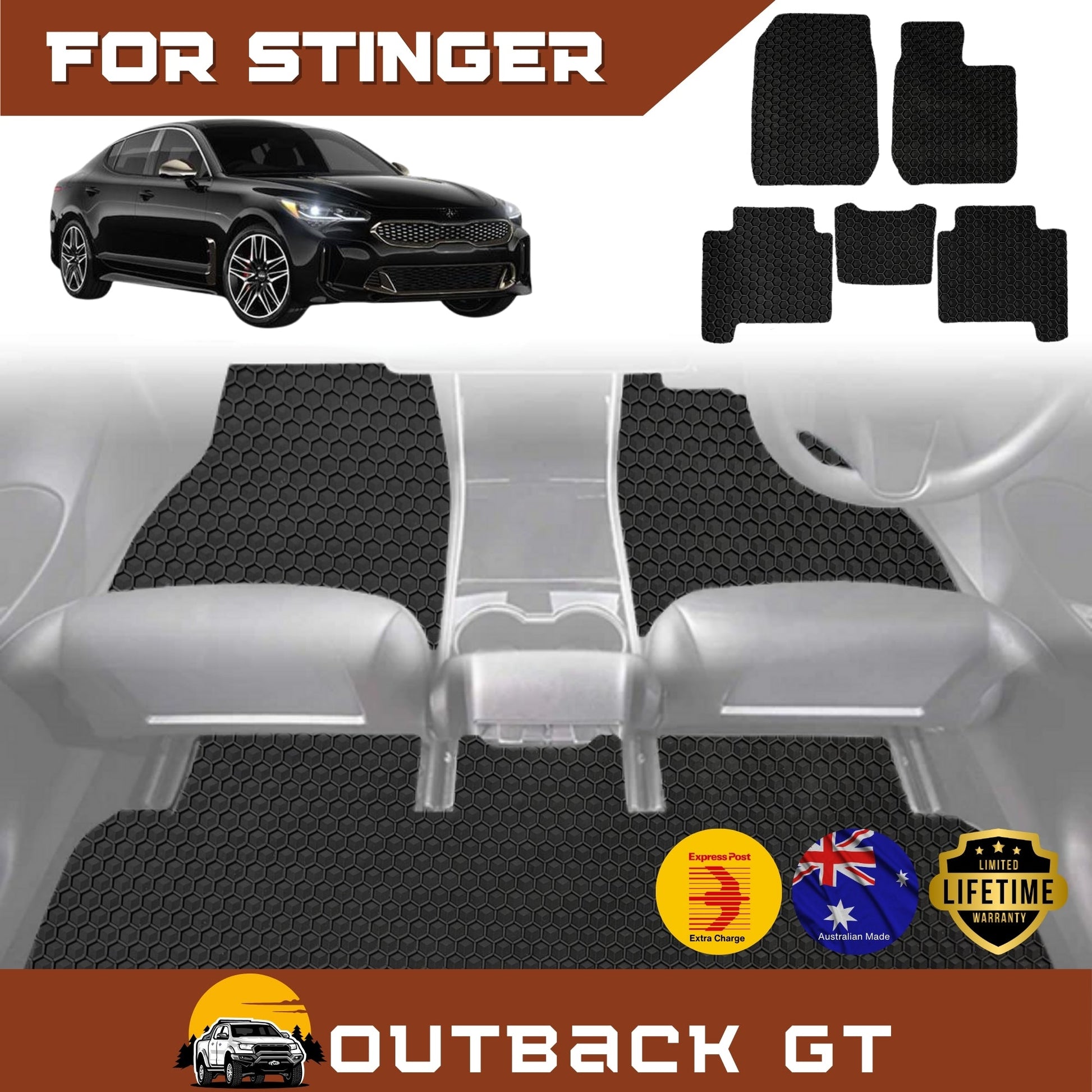 for Kia Stinger 2017-Current