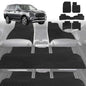 6D Diamond Car Floor Mats for LDV D90 2017-Current-Ultimate Set-Black-Outback GT