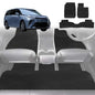 6D Diamond Car Floor Mats for LDV Mifa 9 2021-Current-Ultimate Set-Black-Outback GT