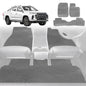 6D Diamond Car Floor Mats for LDV T60 Max 2017-Current-Full Set-Grey-Outback GT