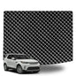 6D Diamond Car Boot Mat for Land Rover Discovery (D4)2009-2017-(3rd Row seats up/7 seater)-Cargo Mat-Black-Outback GT