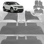 6D Diamond Car Floor Mats for Land Rover Discovery Sport 2014-2019-Ultimate Set-Grey-Outback GT