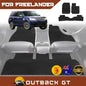 6D Diamond Car Floor Mats for Land Rover Freelander (Series 2)2007-2014 Full Set | Heavy Duty Carpet Liner