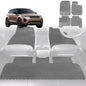 6D Diamond Car Floor Mats for Land Rover Range Rover Evoque 2018-Current-Full Set-Grey-Outback GT