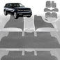 6D Diamond Car Floor Mats for Land Rover Range Rover Sport 2014-Current-Ultimate Set-Grey-Outback GT