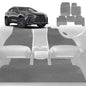 6D Diamond Car Floor Mats for Lexus NX 2022-Current-Full Set-Grey-Outback GT