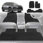 6D Diamond Car Floor Mats for Lexus RX 2015-2022-Full Set-Black-Outback GT