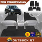 6D Diamond Car Floor Mats for MINI Countryman(R60) 2010-2017 Full Set | Heavy Duty Carpet Liner