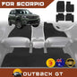 6D Diamond Car Floor Mats for Mahindra Scorpio (Z101)2022-Current Full Set | Heavy Duty Carpet Liner