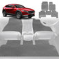 6D Diamond Car Floor Mats for Mazda CX-30 2019-Current-Full Set-Grey-Outback GT