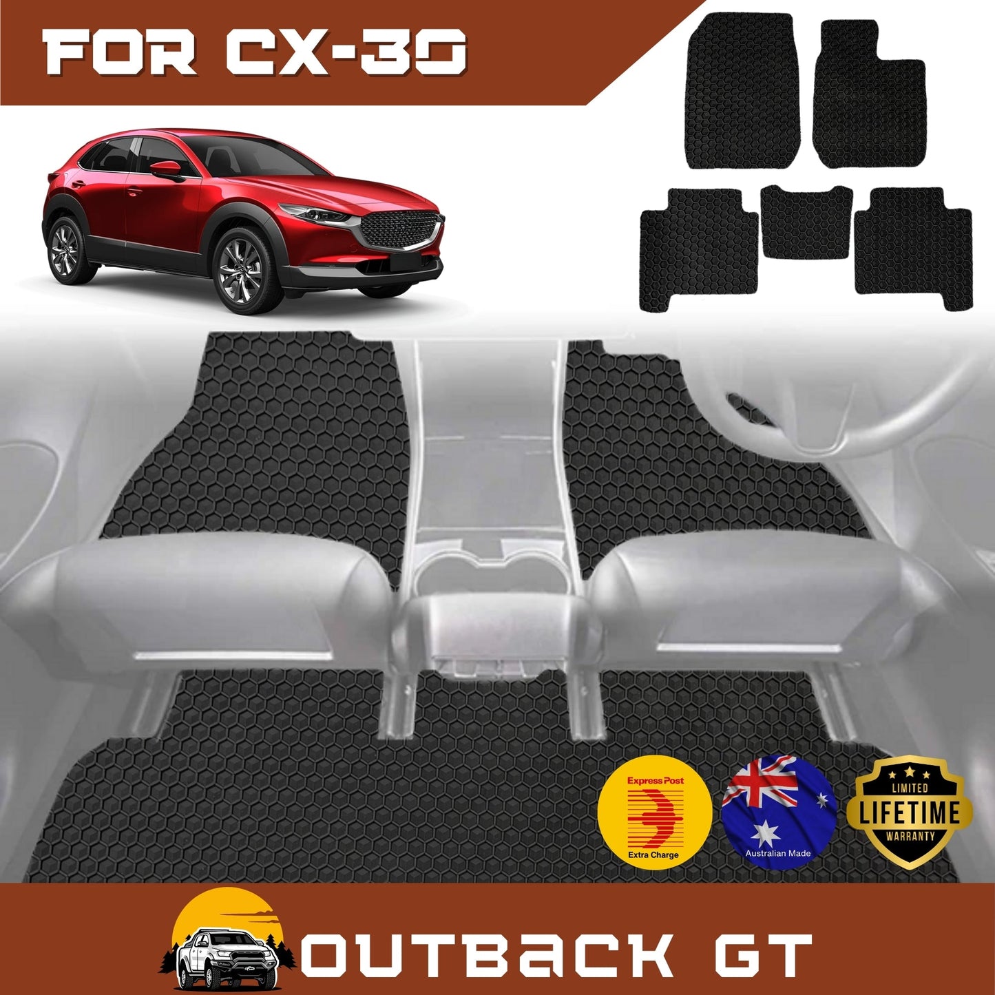 for Mazda CX-30 2019-Current