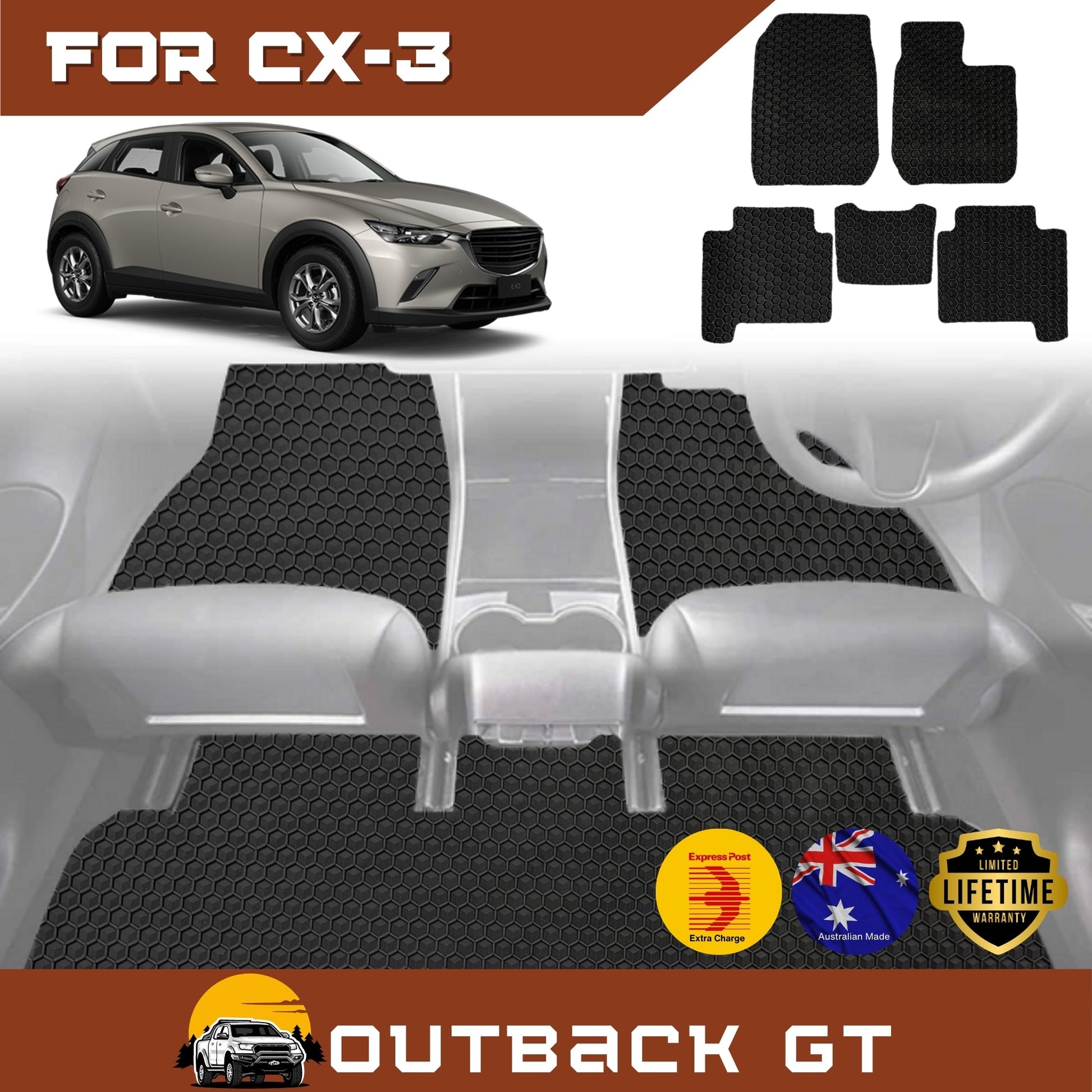 for Mazda CX-3 2015-Current