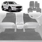 6D Diamond Car Floor Mats for Mazda CX-5 2012-2017-Full Set-Grey-Outback GT