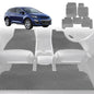 6D Diamond Car Floor Mats for Mazda CX-7 2006-2012-Full Set-Grey-Outback GT