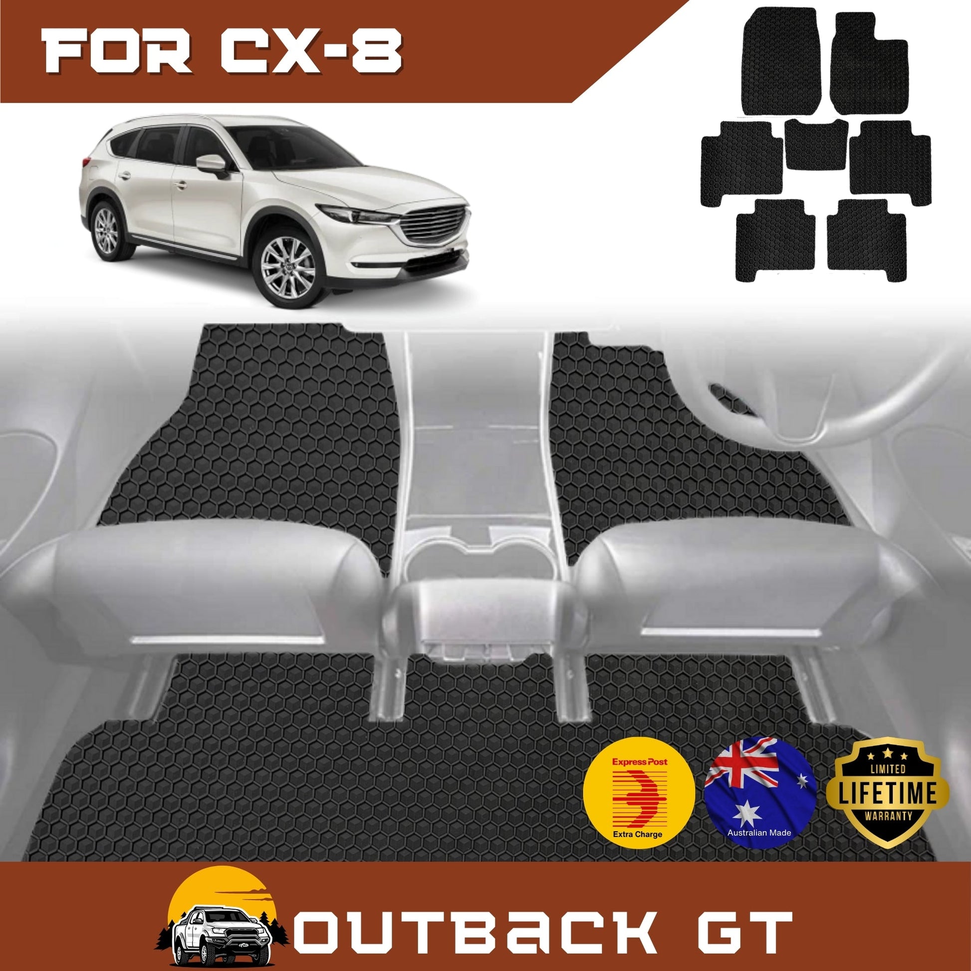 for Mazda CX-8 2018-Current