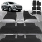 6D Diamond Car Floor Mats for Mazda CX-9 2007-2016-Ultimate Set-Black-Outback GT