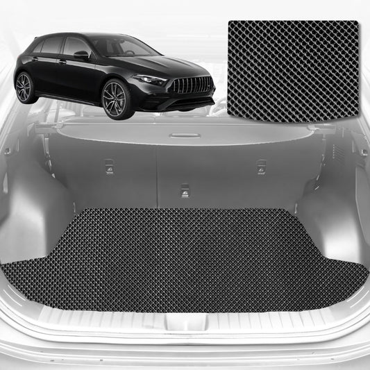 6D Diamond Car Boot Mat for Mercedes-Benz A-Class (W177)2018-Current-Sedan-Cargo Mat-Black-Outback GT