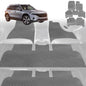 6D Diamond Car Floor Mats for Mercedes-Benz EQA SUV 2021-Current-Ultimate Set-Grey-Outback GT