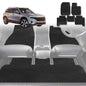 6D Diamond Car Floor Mats for Mercedes-Benz EQA SUV 2021-Current-Ultimate Set-Black-Outback GT