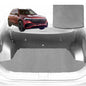 6D Diamond Car Boot Mat for Mercedes-Benz EQB SUV (X243)2022-Current-(3rd Row seats up/7 seater)-Cargo Mat-Grey-Outback GT