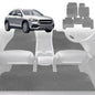6D Diamond Car Floor Mats for Mercedes-Benz GLA SUV (H247)2020-Current-Full Set-Grey-Outback GT