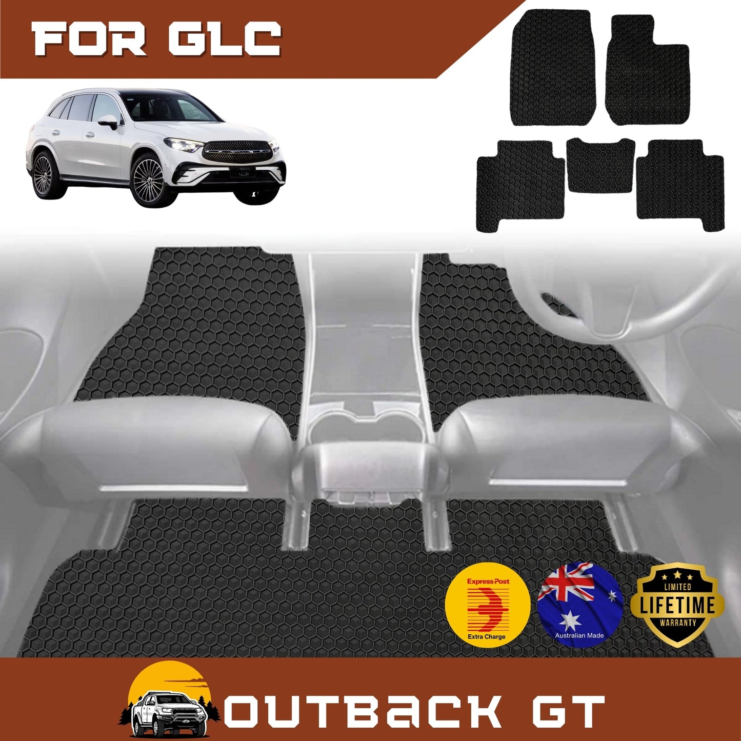 for Mercedes-Benz GLC 2015-2022