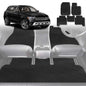 6D Diamond Car Floor Mats for Mercedes-Benz GLC 2015-2022-Full Set-Black-Outback GT