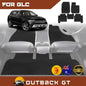 6D Diamond Car Floor Mats for Mercedes-Benz GLC SUV (X253)2015-2022 Full Set | Heavy Duty Carpet Liner
