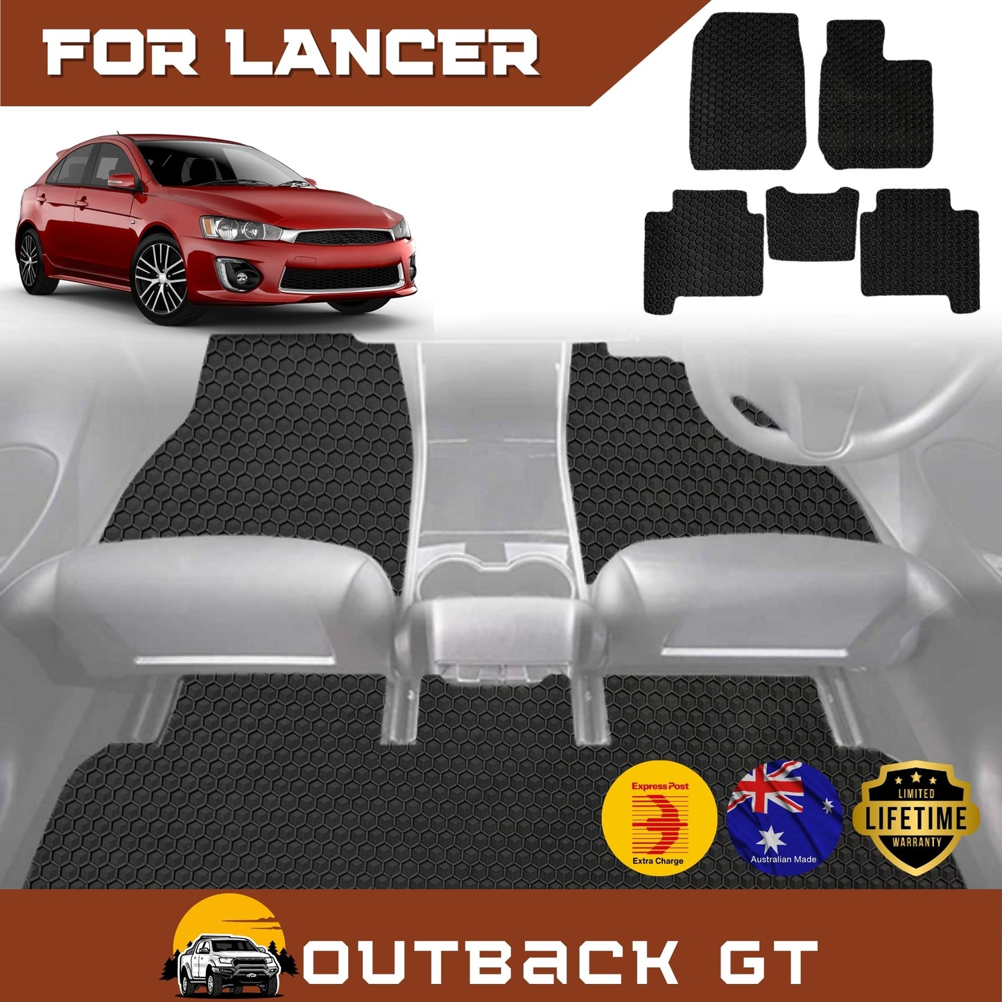 for Mitsubishi Lancer 2007-2017 Auto