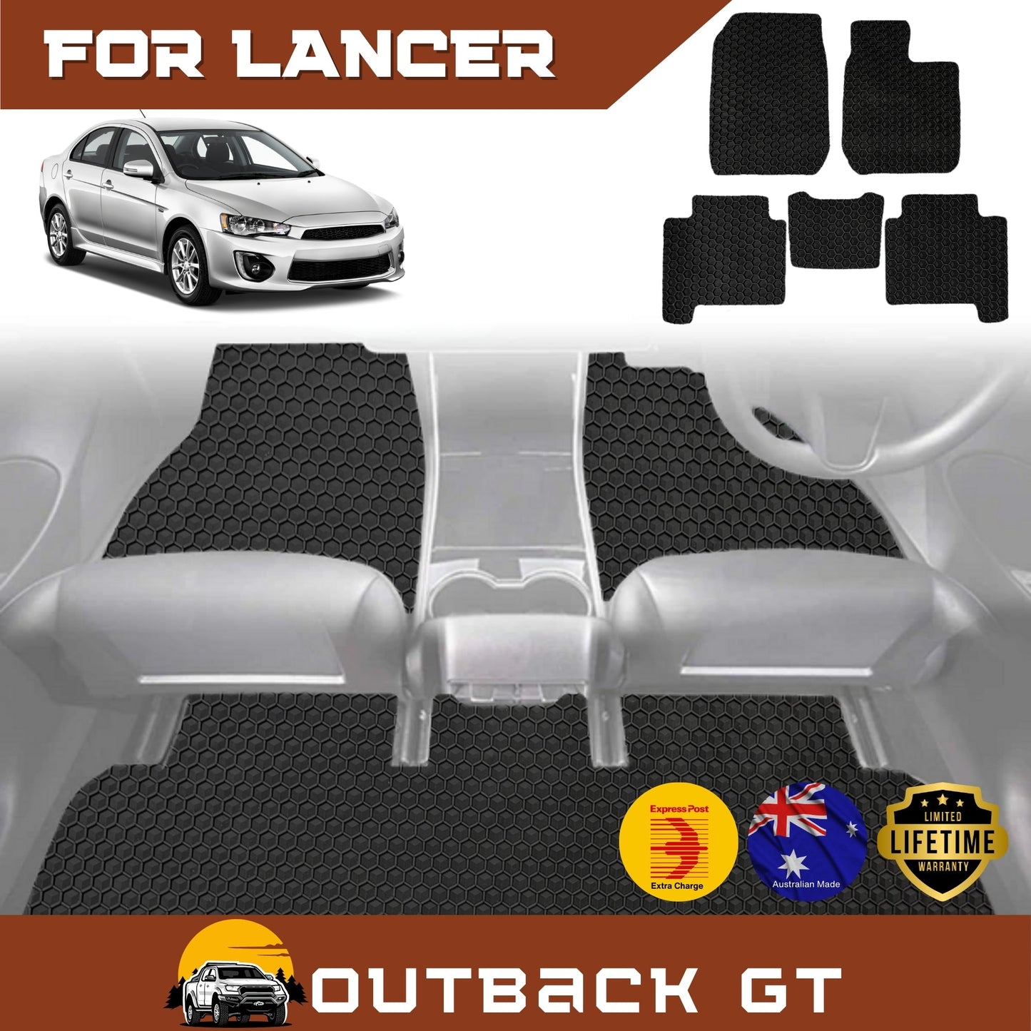 for Mitsubishi Lancer 2007-2017 Manual (CJ)