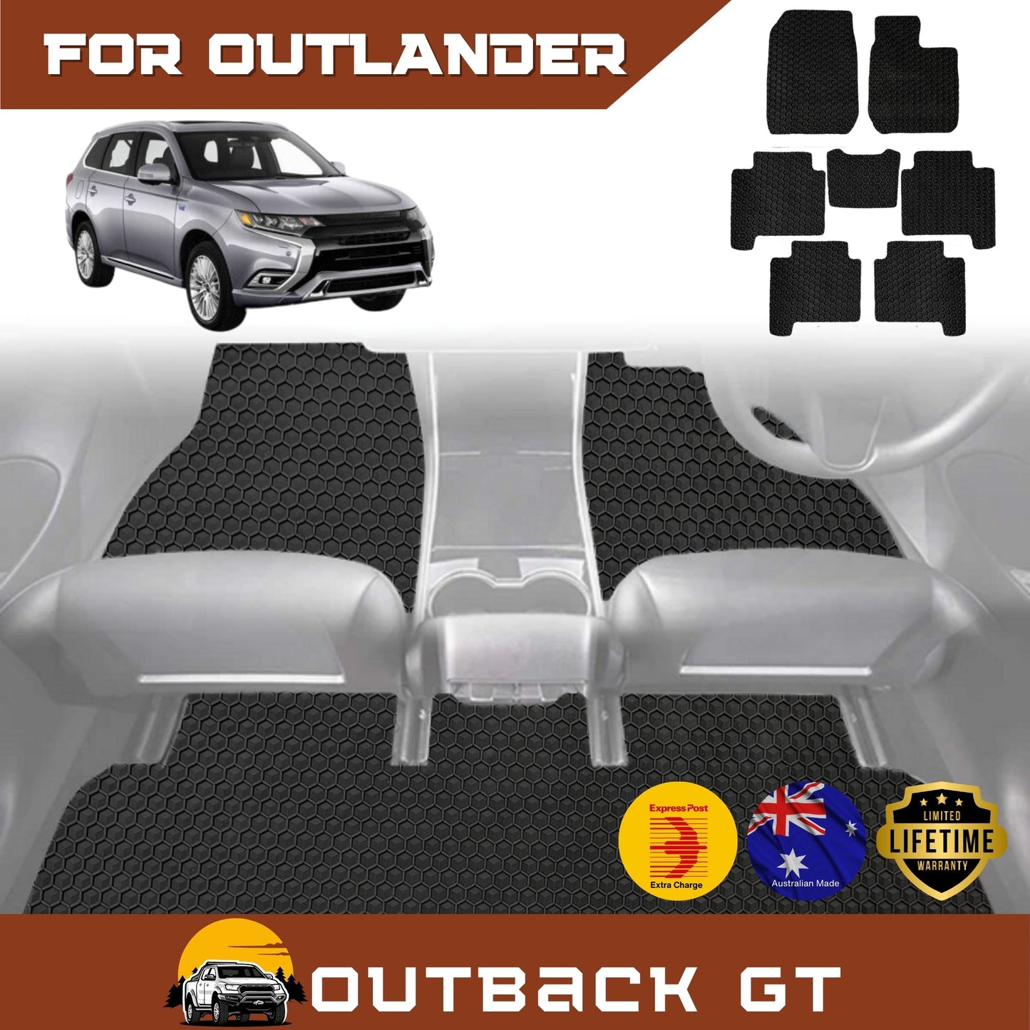 for Mitsubishi Outlander 2018-2021