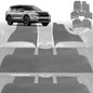 6D Diamond Car Floor Mats for Mitsubishi Outlander 2022-Current-Ultimate Set-Grey-Outback GT