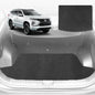 6D Diamond Car Boot Mat for Mitsubishi Pajero Sport (KR/KS/QE/QF)2015-Current-Cargo Mat-Black-Outback GT