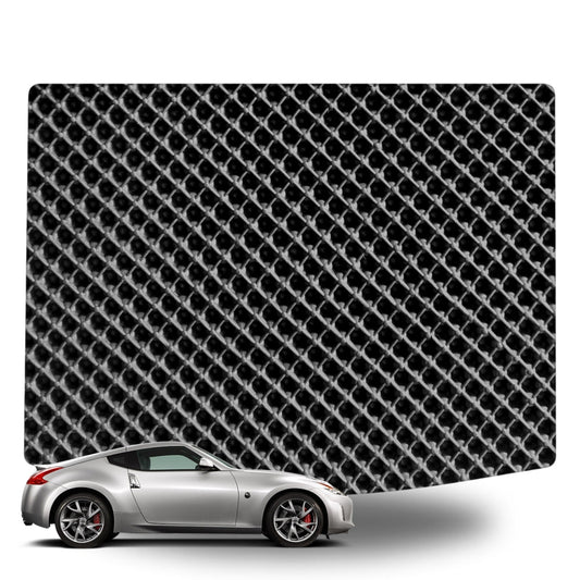 6D Diamond Car Boot Mat for Nissan 370Z Auto 2009-2021-Cargo Mat-Black-Outback GT
