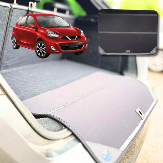 Rear Cargo Boot Bumper Protector for Nissan Micra 2007-2010 72.5x55.5cm