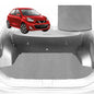 6D Diamond Car Boot Mat for Nissan Micra (K13)2010-2017-Hatch-Cargo Mat-Grey-Outback GT