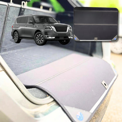 Rear Cargo Boot Bumper Protector for Nissan Patrol Y62 2013-Current 72.5x55.5cm