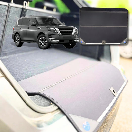 Rear Cargo Boot Bumper Protector for Nissan Patrol Y62 2013-Current 72.5x55.5cm