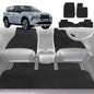 6D Diamond Car Floor Mats for Nissan X-TRAIL 2022-Current-Full Set-Black-Outback GT