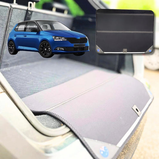 Rear Cargo Boot Bumper Protector for Skoda Fabia 2014-2021 72.5x55.5cm