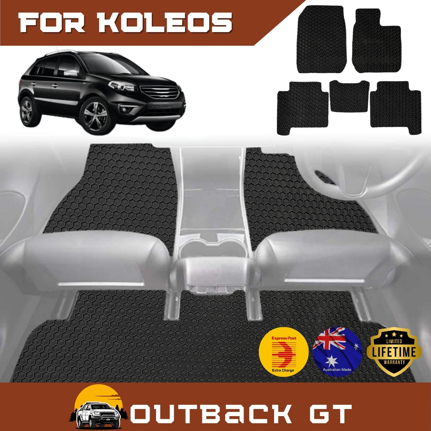for Renault KOLEOS 2016-Current