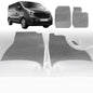 6D Diamond Car Floor Mats for Renault Master Van 2010-Current-Front Set-Grey-Outback GT