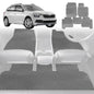 6D Diamond Car Floor Mats for Skoda Kamiq 2019-Current-Full Set-Grey-Outback GT