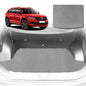 6D Diamond Car Boot Mat for Skoda Kodiaq NS2017-Current-(3rd Row folded/5 seater)-Cargo Mat-Grey-Outback GT