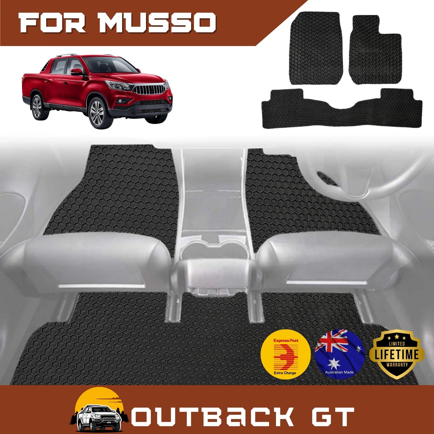 for SsangYong Musso 2018-Current