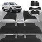 6D Diamond Car Floor Mats for SsangYong Rexton 2017-Current-Ultimate Set-Black-Outback GT