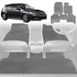 6D Diamond Car Floor Mats for Subaru Impreza 2007-2011-Full Set-Grey-Outback GT