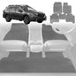 6D Diamond Car Floor Mats for Subaru Outback 2021-Current-Full Set-Grey-Outback GT