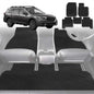 6D Diamond Car Floor Mats for Subaru Outback 2021-Current-Full Set-Black-Outback GT